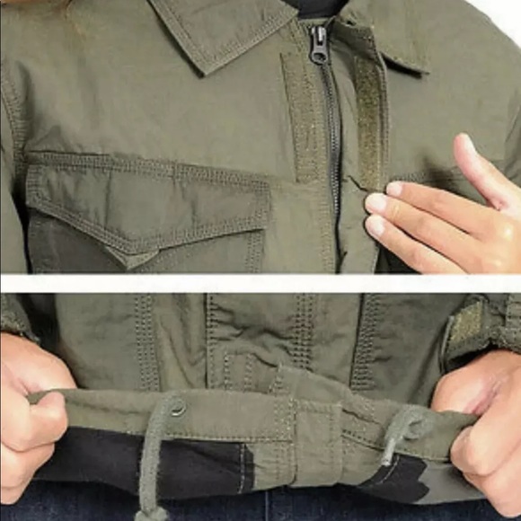 Volcom Blaston Canvas Military Full Zip Street Casual Jacket- *RETAIL: $104.95* - Picture 8 of 10